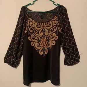 Lane Bryant Long Sleeve Blouse/Tunic